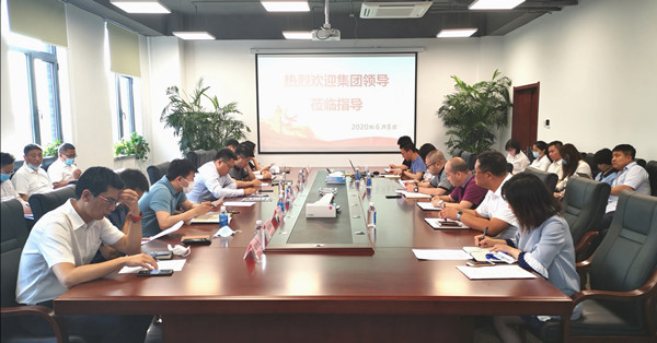 集團(tuán)黨委副書記、總經(jīng)理吳波一行到沈陽航空工業(yè)發(fā)展有限公司調(diào)研指導(dǎo)